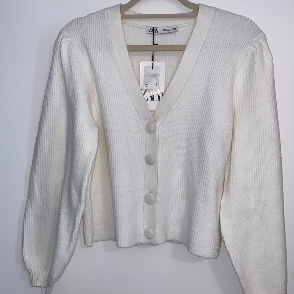 Zara Ribbed Knit Sweater